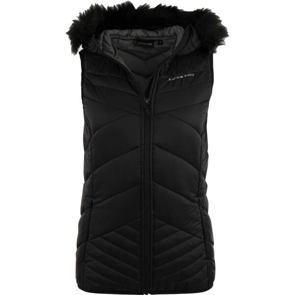 ALPINE PRO ALPINE PRO WAREDA Ženski prsluk, crna, veličina