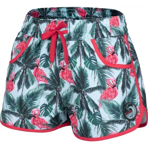 AQUOS AQUOS ODA JNR Kratke hlače za djevojčice, tamno zelena, veličina