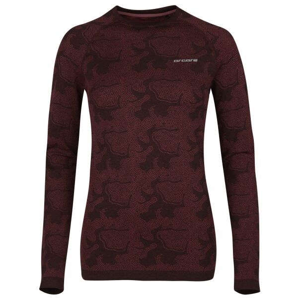 Arcore Arcore HELFIE Ženska termo majica, smeđa, veličina