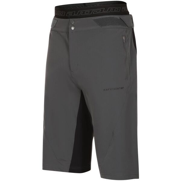 Arcore Arcore MONTEGO Muške kratke biciklističke hlače, tamno siva, veličina