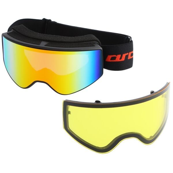 Arcore Arcore REAVE Dječje skijaške naočale, crna, veličina