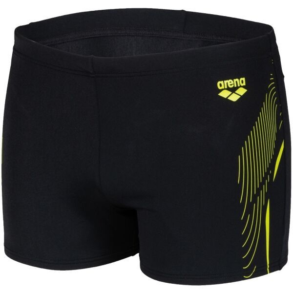 Arena Arena SWIM SHORT GRAPHIC Muške kupaće gaće, crna, veličina