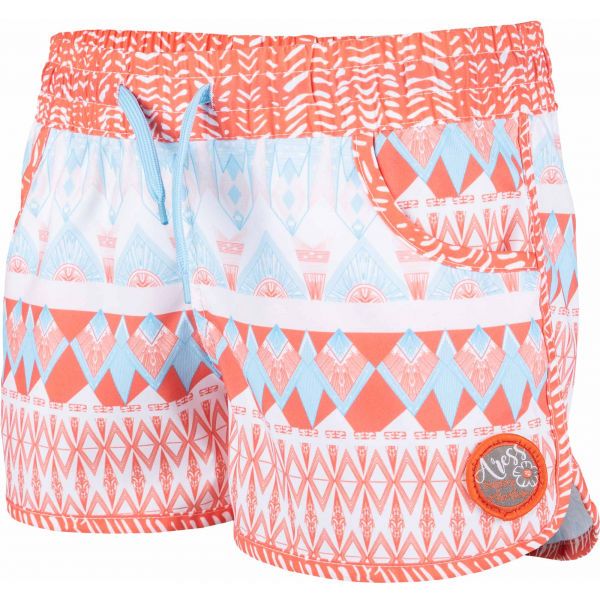 Aress Aress OPAL JNR Kratke hlače za djevojčice, narančasta, veličina