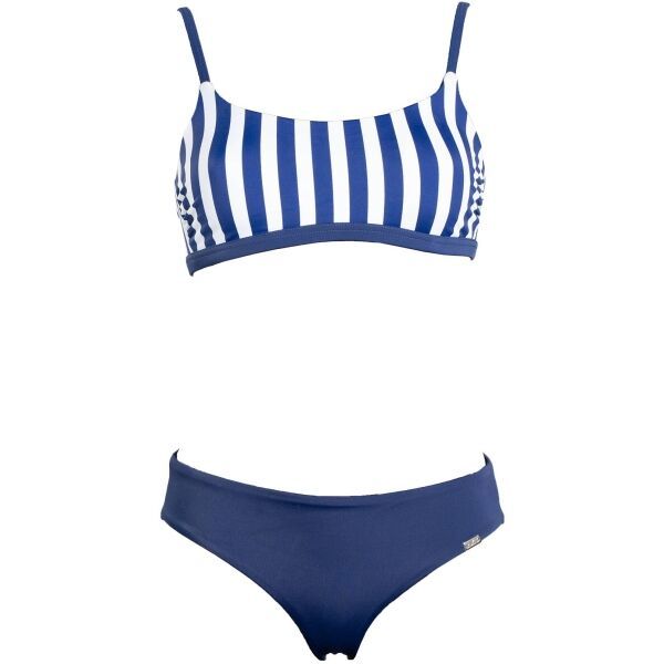 Axis Axis WOMEN'S SWIMWEAR STRIPE Ženski dvodijelni kupaći kostim, tamno plava, veličina