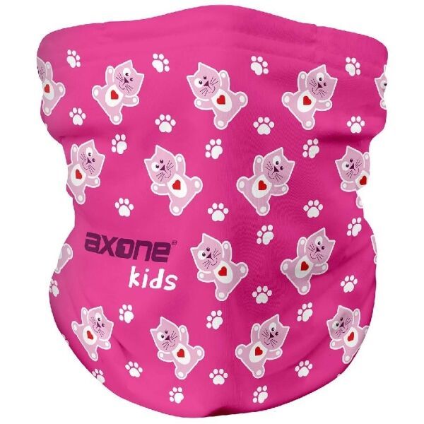 AXONE AXONE CATS Zimska marama za djevojčice, ružičasta, veličina