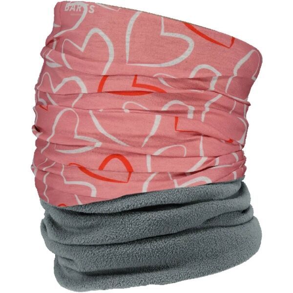 BARTS BARTS MULTICOL POLAR HEARTS Grijač za vrat, ružičasta, veličina