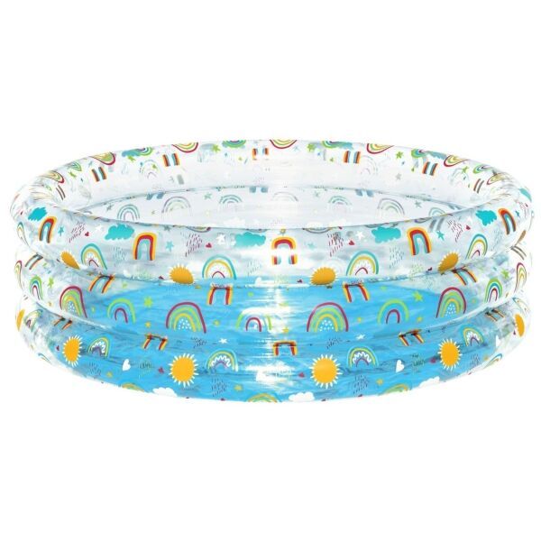 Bestway Bestway RAINBOW SPLASH PLAY POOL Bazen na napuhavanje, transparentan, veličina