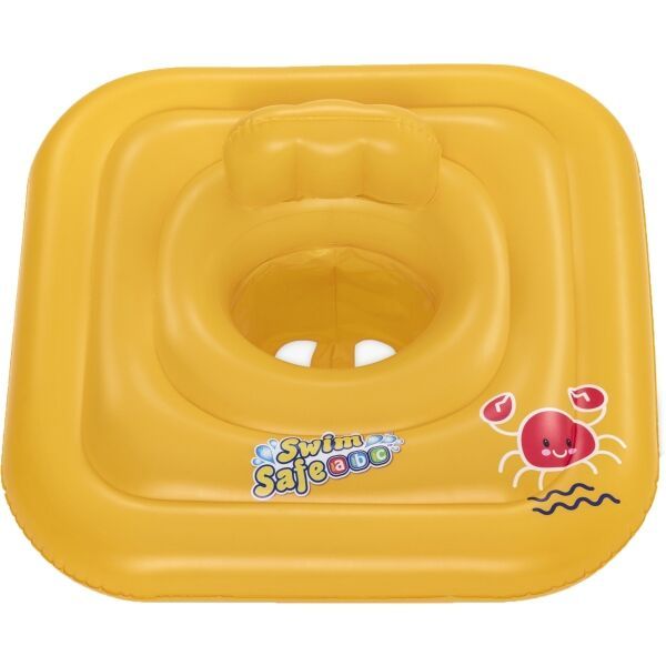 Bestway Bestway SQUARE BABY RING Dječji krug na napuhavanje, narančasta, veličina