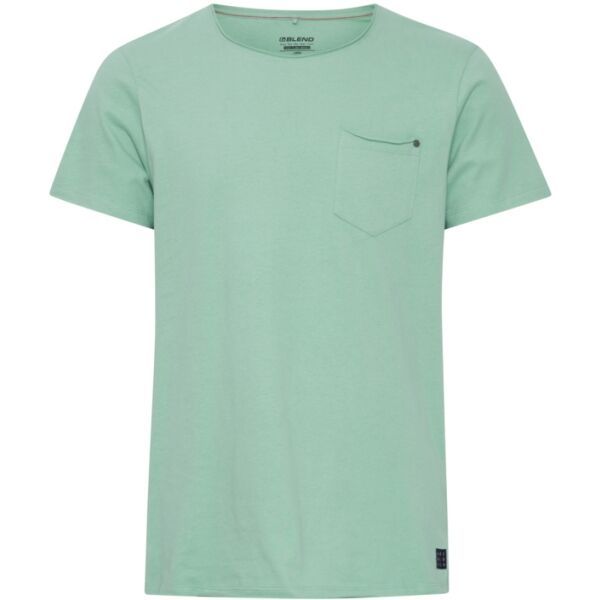 BLEND BLEND T-SHIRT S/S Muška majica, svijetlo zelena, veličina