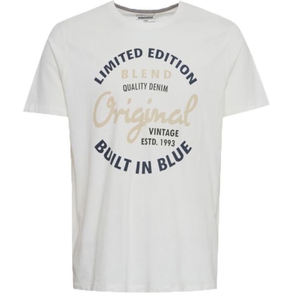 BLEND BLEND TEE REGULAR FIT Muška majica kratkih rukava, bijela, veličina