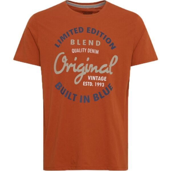 BLEND BLEND TEE REGULAR FIT Muška majica kratkih rukava, narančasta, veličina