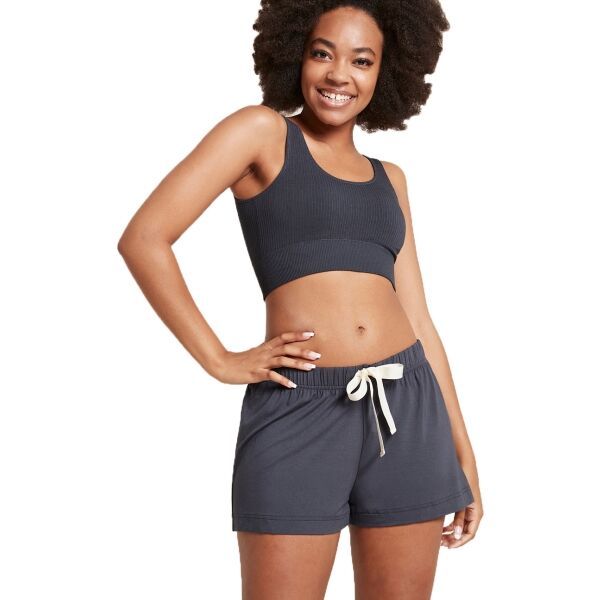 BOODY BOODY GOODNIGHT SLEEP SHORTS Ženska kratka pidžama, donji dio, tamno siva, veličina