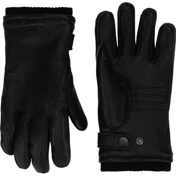 Bula Bula BULA LEATHER GLOVES Muške rukavice, crna, veličina