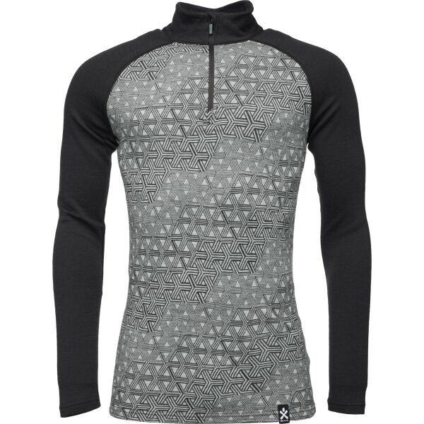 Bula Bula GEO MERINO WOOL HZ Funkcijska majica, tamno siva, veličina