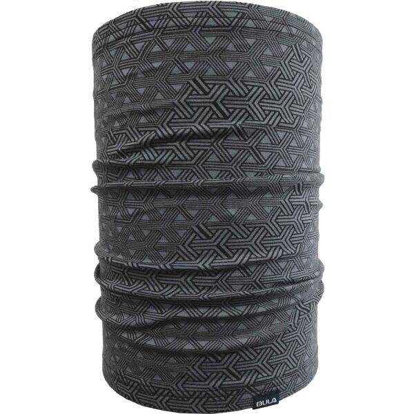 Bula Bula PRINTED WOOL TUBE Šal, tamno siva, veličina