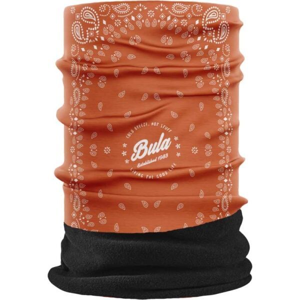 Bula Bula VECTOR FLEECE EDGE TUBE Zimska marama, narančasta, veličina