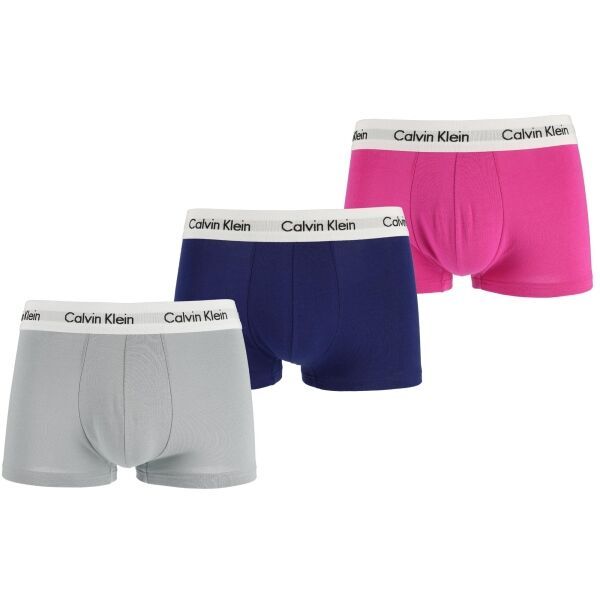 Calvin Klein Calvin Klein 3 PACK LO RISE TRUNK Muške bokserice, siva, veličina