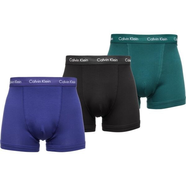 Calvin Klein Calvin Klein 3 PACK TRUNKS - STRETCH Muške bokserice, crna, veličina