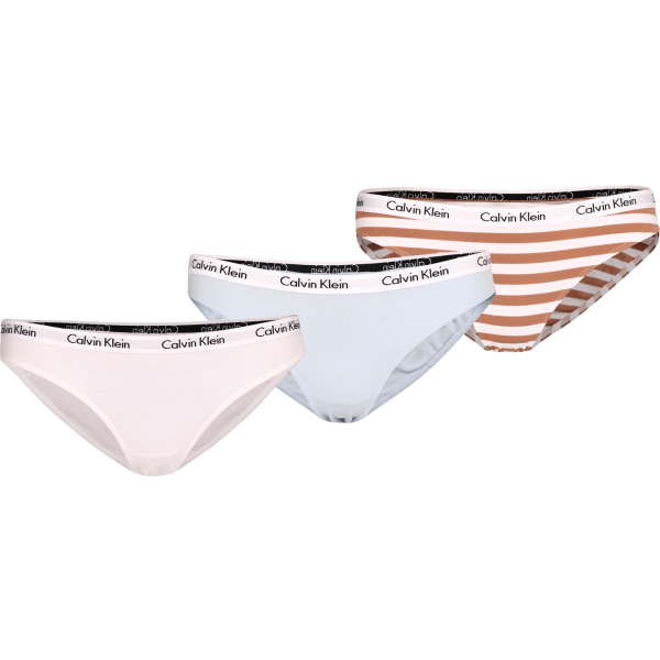 Calvin Klein Calvin Klein 3PK BIKINI Ženske gaćice, bijela, veličina