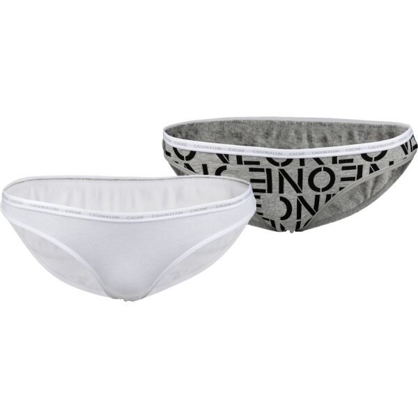 Calvin Klein Calvin Klein BIKINI 2PK Ženske gaćice, bijela, veličina