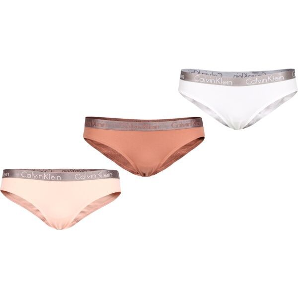 Calvin Klein Calvin Klein BIKINI 3PK Ženske gaćice, smeđa, veličina