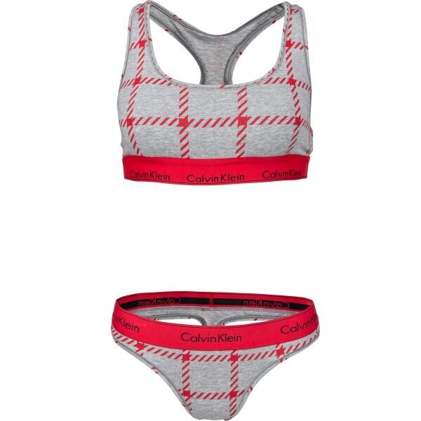 Calvin Klein Calvin Klein BRA SET Ženski set donjeg rublja, siva, veličina