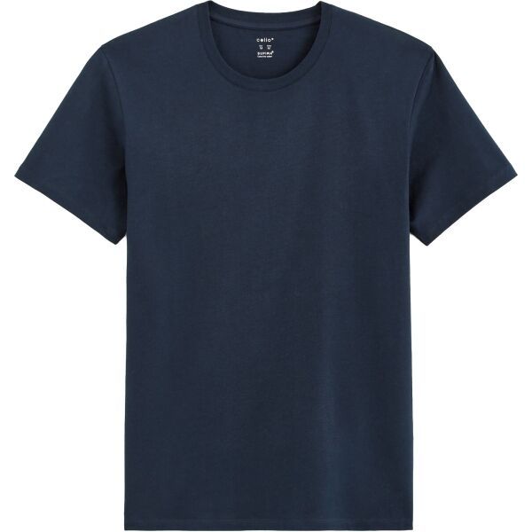 CELIO CELIO TEBASE TEE Muška majica, tamno plava, veličina
