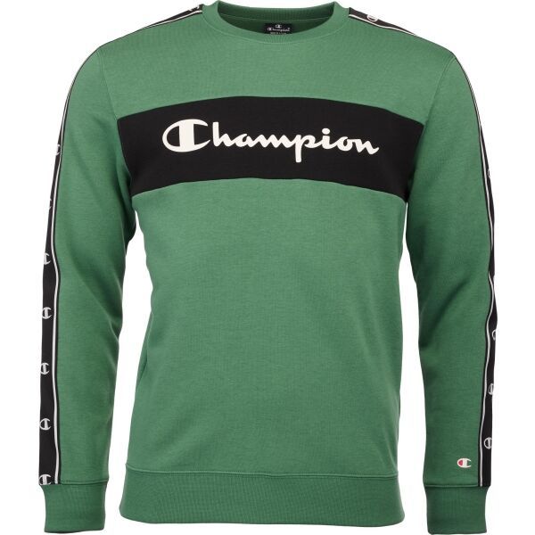 Champion Champion AMERICAN TAPE CREWNECK SWEATSHIRT Muška majica, zelena, veličina