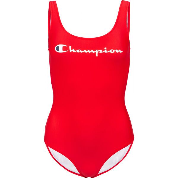 Champion Champion SWIMMING SUIT Ženski jednodijelni kupaći kostim, crvena, veličina