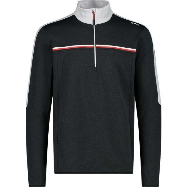 CMP CMP MAN SWEAT Muška skijaška majica, crna, veličina