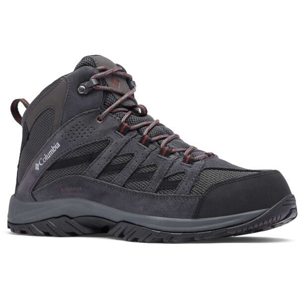 Columbia Columbia CRESTWOOD MID WP Muške trekking čizme, tamno siva, veličina 43