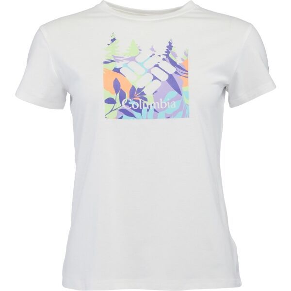 Columbia Columbia SUN TREK SS GRAPHIC TEE Ženska majica, bijela, veličina