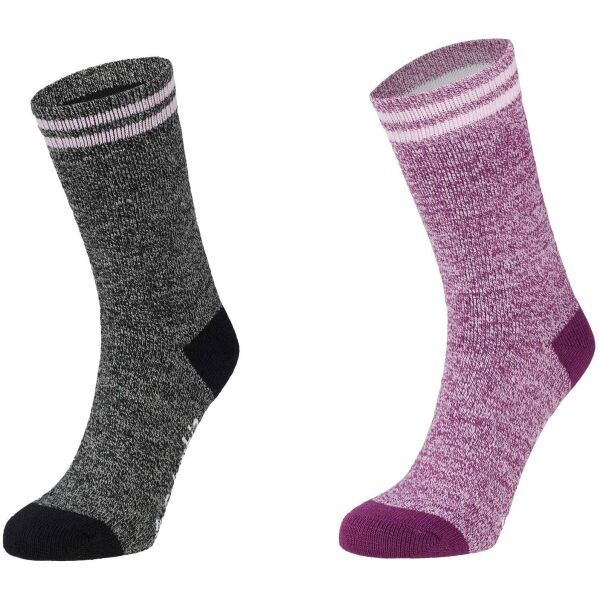 Columbia Columbia THERMAL CREW 2P W Ženske čarape, tamno siva, veličina