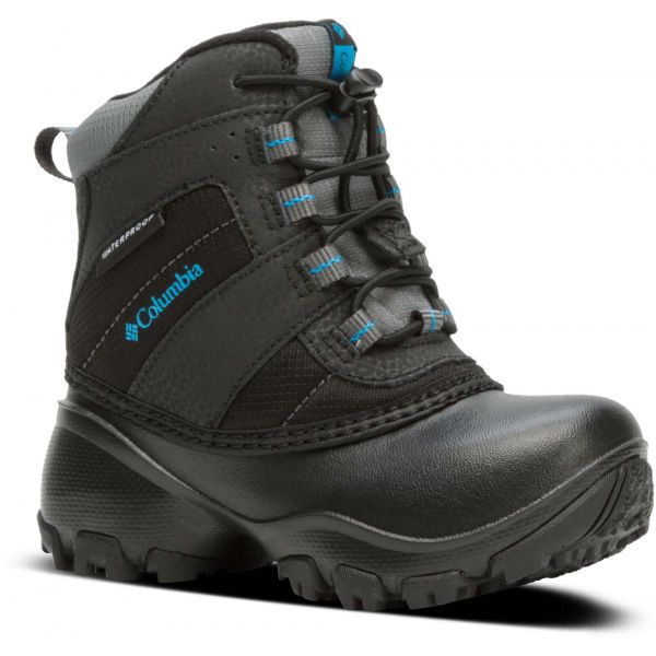 Columbia Columbia YOUTH ROPE TOW  III Dječja zimska obuća, crna, veličina 33