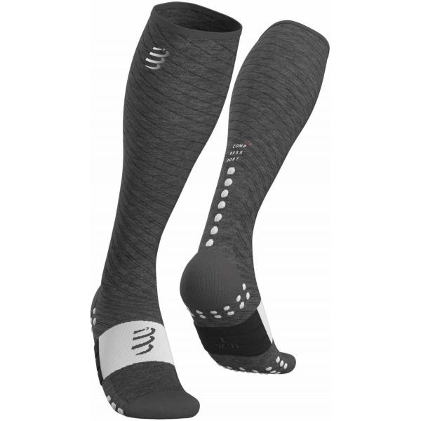 Compressport Compressport FULL SOCKS RECOVERY Kompresijske dokoljenke, siva, veličina