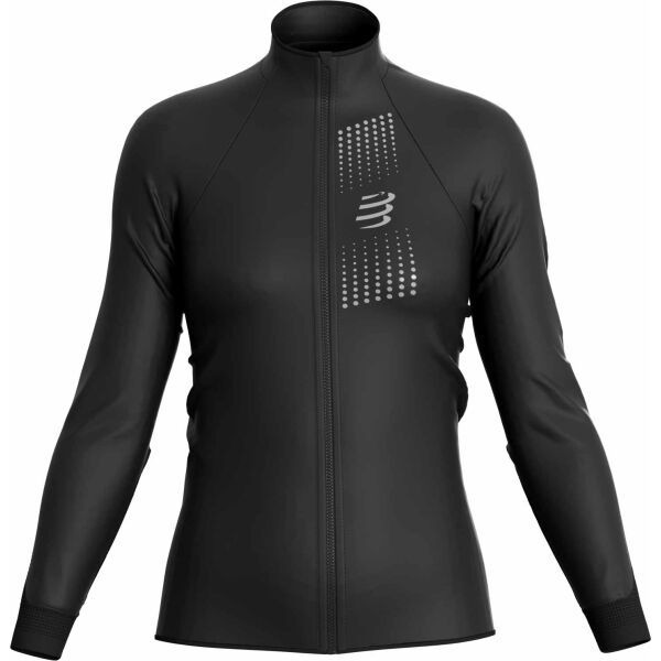 Compressport Compressport HURRICANE WINDPROOF JACKET W Ženska jakna otporna na vjetar, crna, veličina