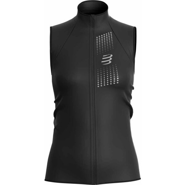 Compressport Compressport HURRICANE WINDPROOF VEST W Ženski prsluk za zaštitu od vjetra, crna, veličina