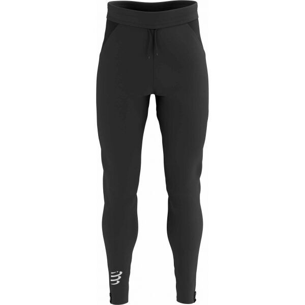 Compressport Compressport HYBRID SEAMLESS HURRICANE PANTS Pánské větruodolné běžecké kalhoty, crna, veličina