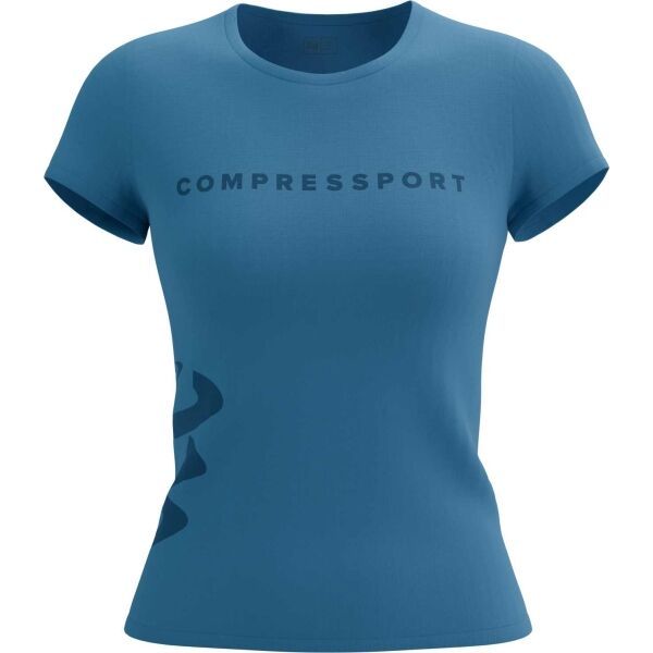 Compressport Compressport LOGO SS TSHIRT W Ženska majica za vježbanje, plava, veličina
