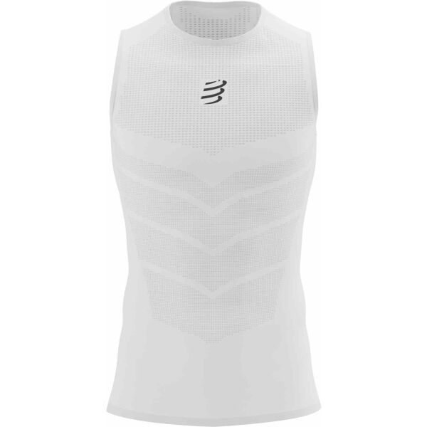 Compressport Compressport ON/OFF TANK TOP M Funkcionalna termo majica bez rukava, bijela, veličina