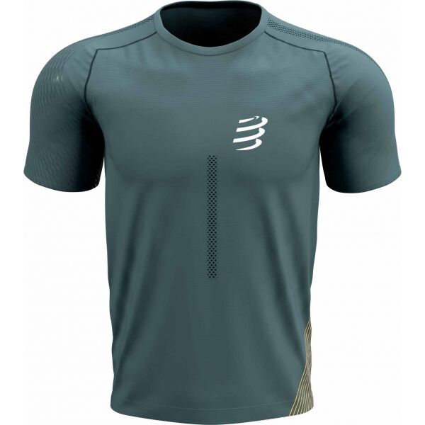 Compressport Compressport PERFORMANCE SS TSHIRT M Muška majica za trčanje, zelena, veličina