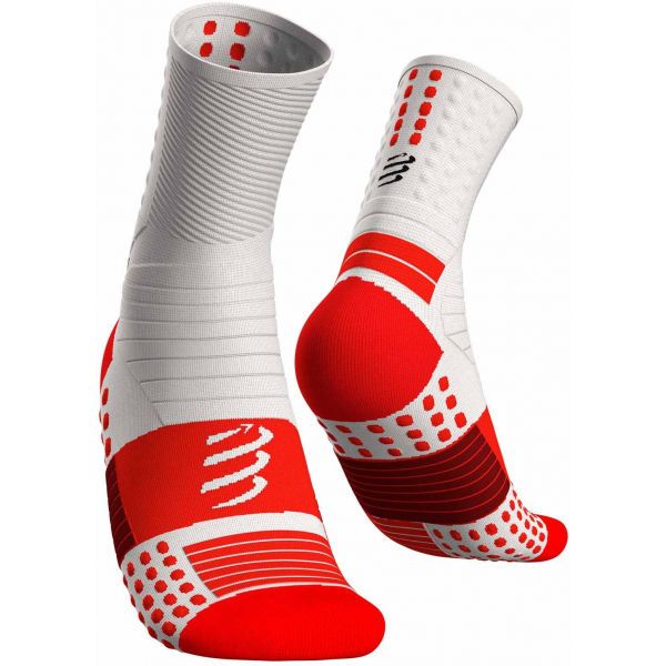 Compressport Compressport PRO MARATHON SOCKS Čarape za trčanje, bijela, veličina