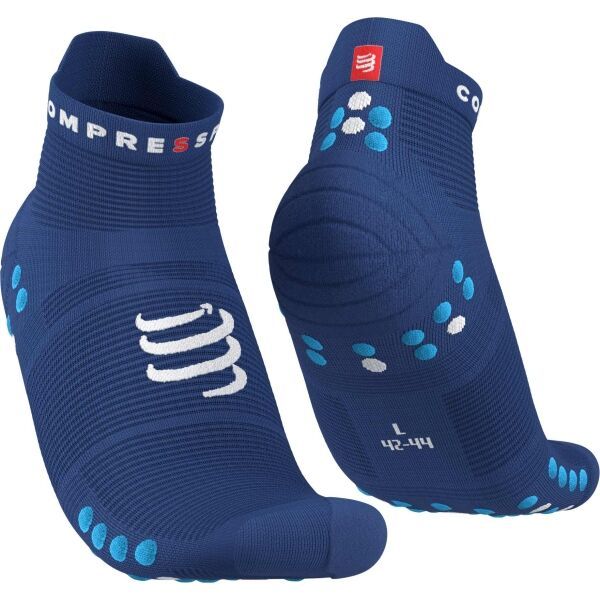 Compressport Compressport PRO RACING SOCKS V4.0 RUN Čarape za trčanje, plava, veličina