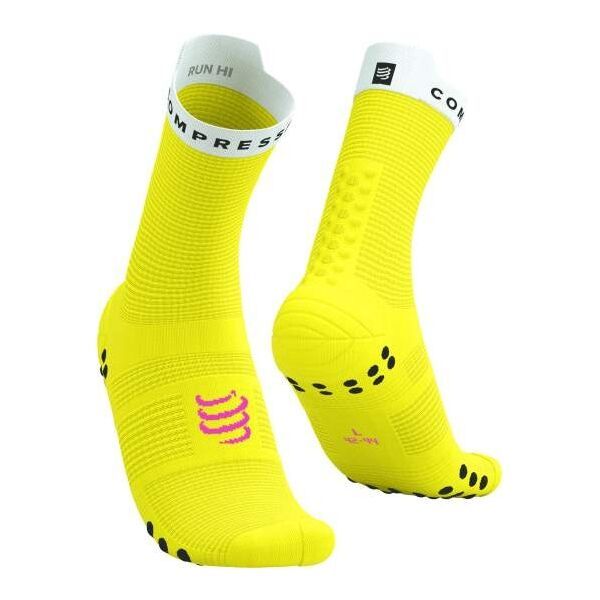 Compressport Compressport PRO RACING SOCKS V4.0 RUN Čarape za trčanje, žuta, veličina