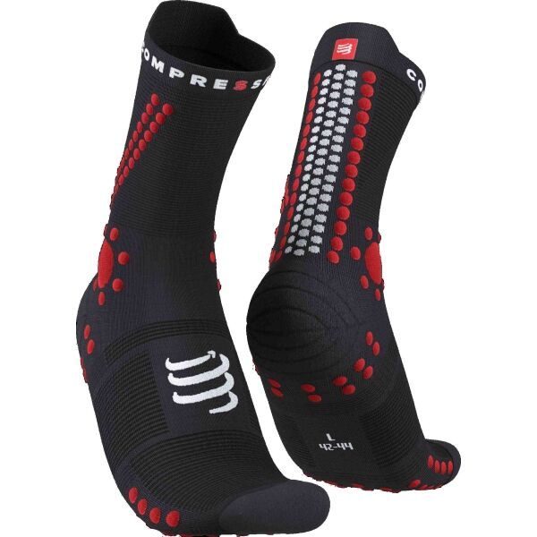 Compressport Compressport PRO RACING SOCKS v4.0 TRAIL Čarape za trčanje, crna, veličina