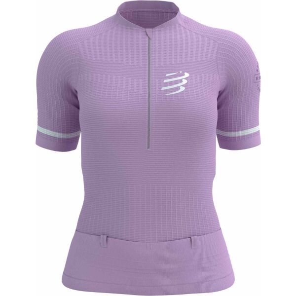 Compressport Compressport TRAIL POSTURAL SS TOP W Ženski dres za trčanje, ljubičasta, veličina