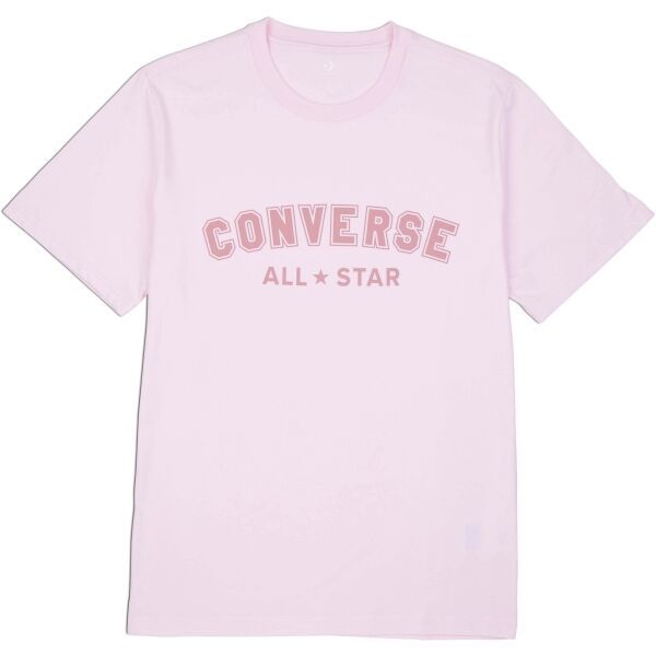 Converse Converse CLASSIC FIT ALL STAR SINGLE SCREEN PRINT TEE Uniseks majica, ružičasta, veličina