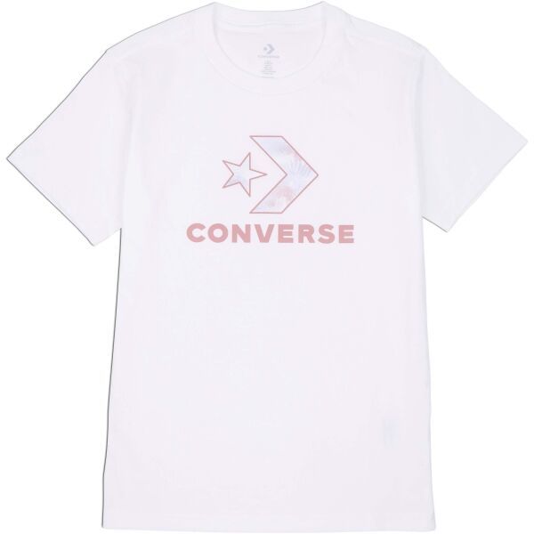 Converse Converse SEASONAL STAR CHEVRON SS TEE Ženska majica, bijela, veličina