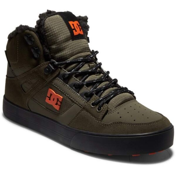 DC DC PURE HIGH-TOP WC WNT Muške tenisice za hodanje, khaki, veličina 40.5