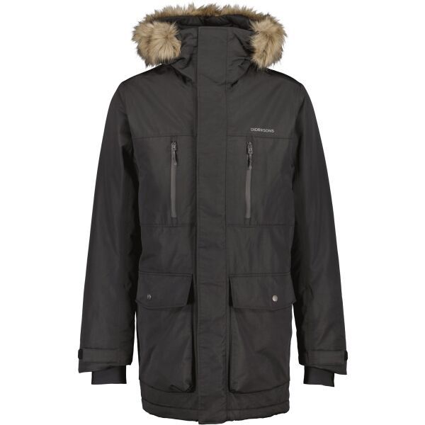 DIDRIKSONS DIDRIKSONS MARCO Muška zimska jakna, crna, veličina